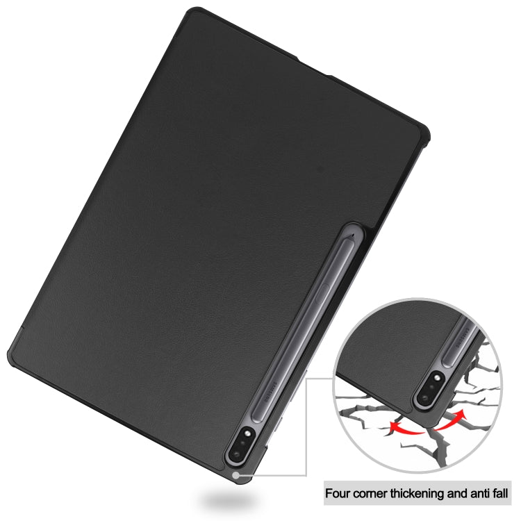 Custodia a libro in pelle con supporto per Galaxy Tab S7 FE