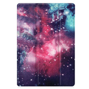 Custodia in pelle per tablet smart in TPU verniciato Custer con funzione Sleep/Wake-up e supporto a 3 pieghe e slot per penna, For Samsung Galaxy Tab S7 Lite T730