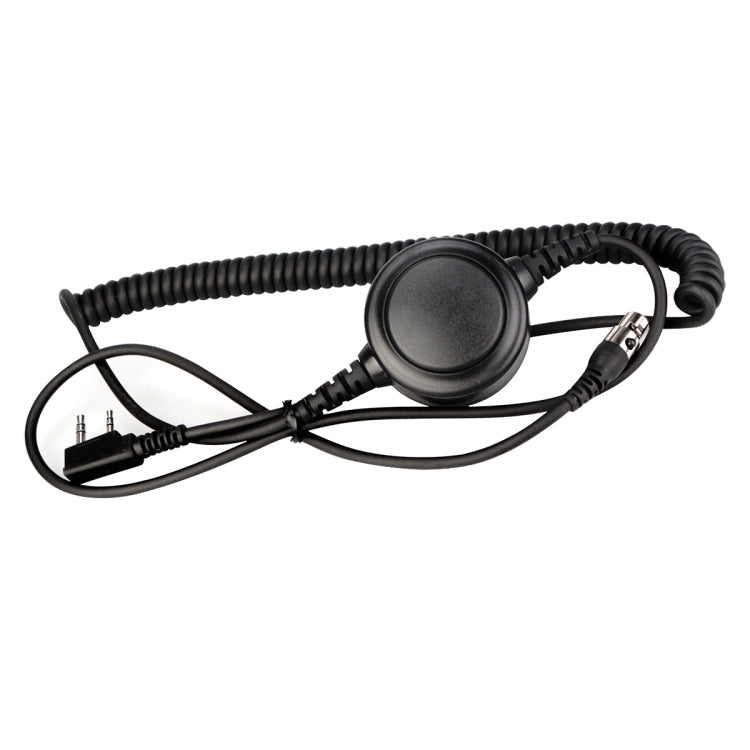 RETEVIS EH070K 2-Pin Adjustable Volume Binaural Noise Reduction Headset Microphone, EH070K