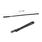 Antenna VHF UHF SMA-F Dual Band Pieghevole Retevis HA02