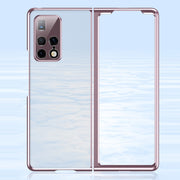 Custodia pieghevole trasparente elettrolitica ultrasottile, For Huawei Mate X2, For Xiaomi Mi Mix Fold