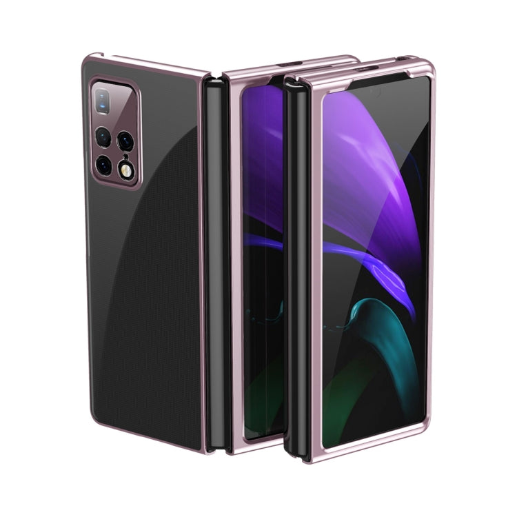 Custodia pieghevole trasparente elettrolitica ultrasottile, For Huawei Mate X2, For Xiaomi Mi Mix Fold