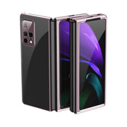 Custodia pieghevole trasparente elettrolitica ultrasottile, For Huawei Mate X2, For Xiaomi Mi Mix Fold
