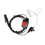 RETEVIS EA110M IP66 Waterproof 6-Pin PTT Air Guide Earpiece Microphone with GP328plus Connector, EA110M