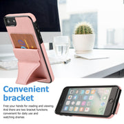 Custodia protettiva antiurto ultrasottile con supporto, For iPhone SE 2022 / SE 2020 / 8 / 7