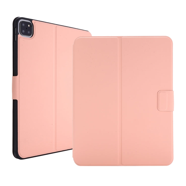 Custodia in pelle a vibrazione orizzontale con trama pressata elettrica con supporto e slot per penna, For iPad Air 13 2025 / 2024 / iPad Pro 12.9 2022 / 2021, For iPad Pro 11 2022 / 2021