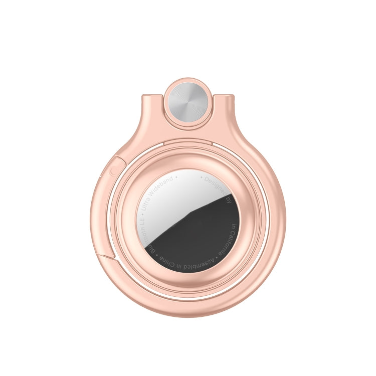 Custodia in metallo con anello portachiavi per AirTag