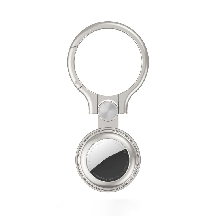 Custodia in metallo con anello portachiavi per AirTag