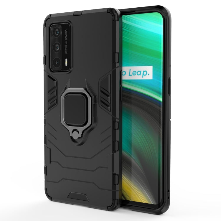 Custodia protettiva antiurto per PC + TPU con supporto per anello magnetico, For OPPO Realme X7 Pro Ultra, For Xiaomi Redmi K40 Gaming, For Honor Play 5T