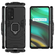 Custodia protettiva antiurto per PC + TPU con supporto per anello magnetico, For OPPO Realme X7 Pro Ultra, For Xiaomi Redmi K40 Gaming, For Honor Play 5T