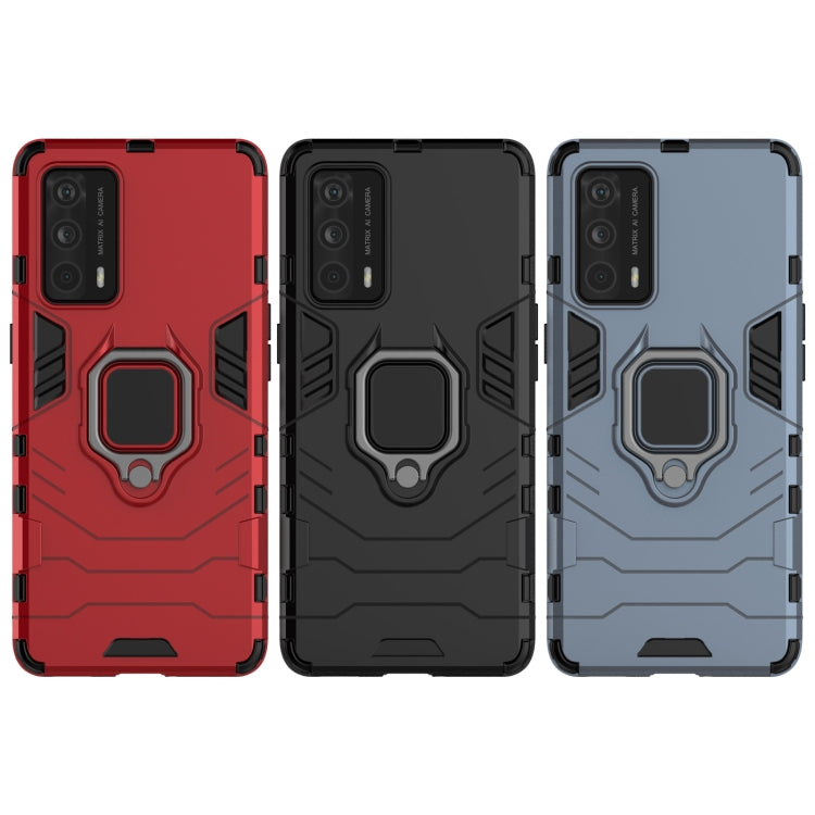 Custodia TPU antiurto con anello magnetico per smartphone