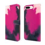 Custodia portafoglio in pelle flip per iPhone 8 Plus