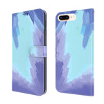 Custodia portafoglio in pelle flip per iPhone 8 Plus