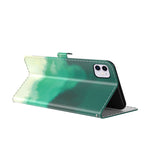 Custodia portafoglio in pelle flip con slot carte per iPhone 12 P