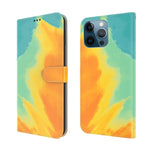 Custodia portafoglio in pelle flip con slot carte per iPhone 12 P