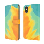 Custodia portafoglio in pelle flip con slot carte per iPhone 12 P