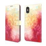 Custodia portafoglio in pelle flip con slot carte per iPhone 12 P