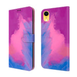Custodia portafoglio in pelle flip per iPhone XR