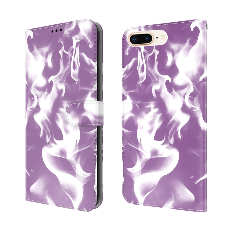 Custodia portafoglio in pelle flip per iPhone 8 Plus
