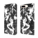 Custodia portafoglio in pelle flip per iPhone 8 Plus