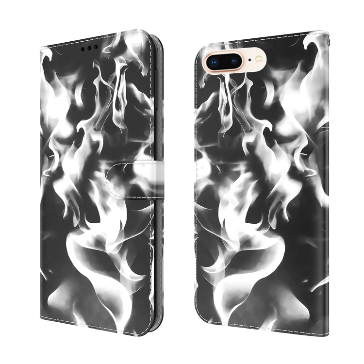 Custodia portafoglio in pelle flip per iPhone 8 Plus