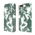 Custodia portafoglio in pelle flip per iPhone 8 Plus