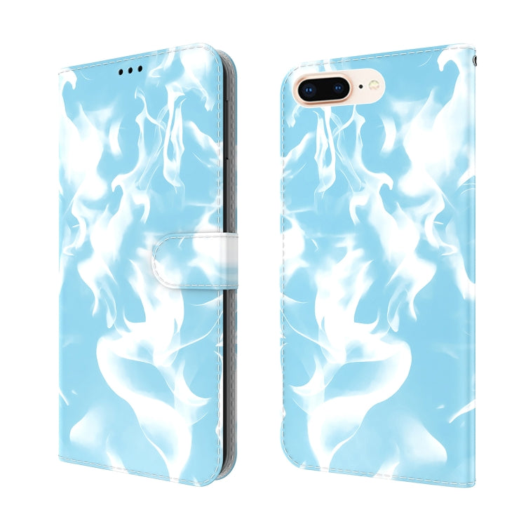 Custodia portafoglio in pelle flip per iPhone 8 Plus