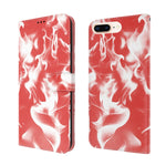 Custodia portafoglio in pelle flip per iPhone 8 Plus