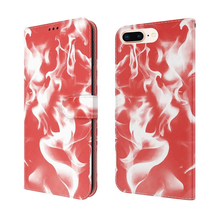 Custodia portafoglio in pelle flip per iPhone 8 Plus
