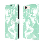 Custodia portafoglio in pelle flip per iPhone 8 Plus