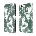 Custodia portafoglio in pelle flip per iPhone 8 Plus