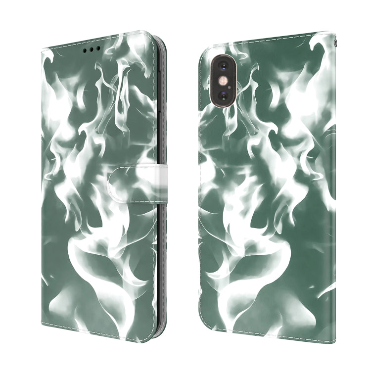 Custodia portafoglio in pelle per iPhone XS