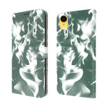 Custodia portafoglio in pelle per iPhone XS