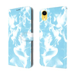 Custodia portafoglio in pelle per iPhone XS