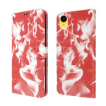 Custodia portafoglio in pelle per iPhone XS