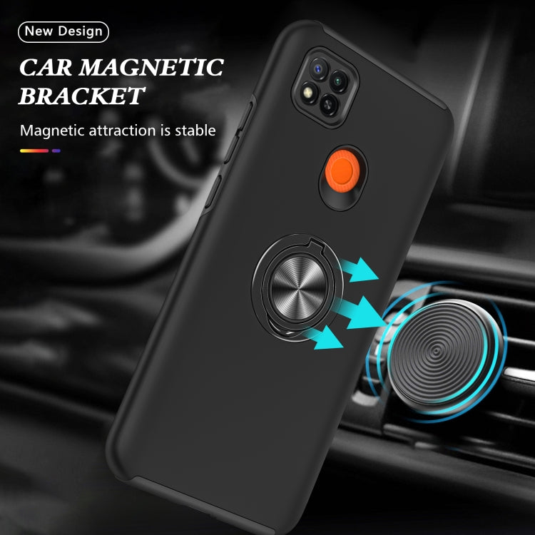 Custodia protettiva Xiaomi Redmi 9C in PC e TPU con anello