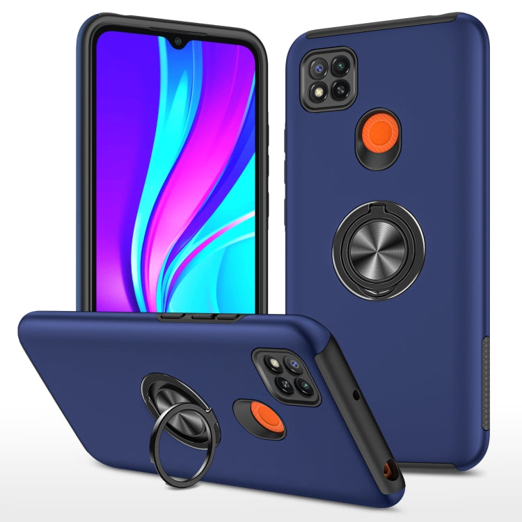 Custodia protettiva Xiaomi Redmi 9C in PC e TPU con anello