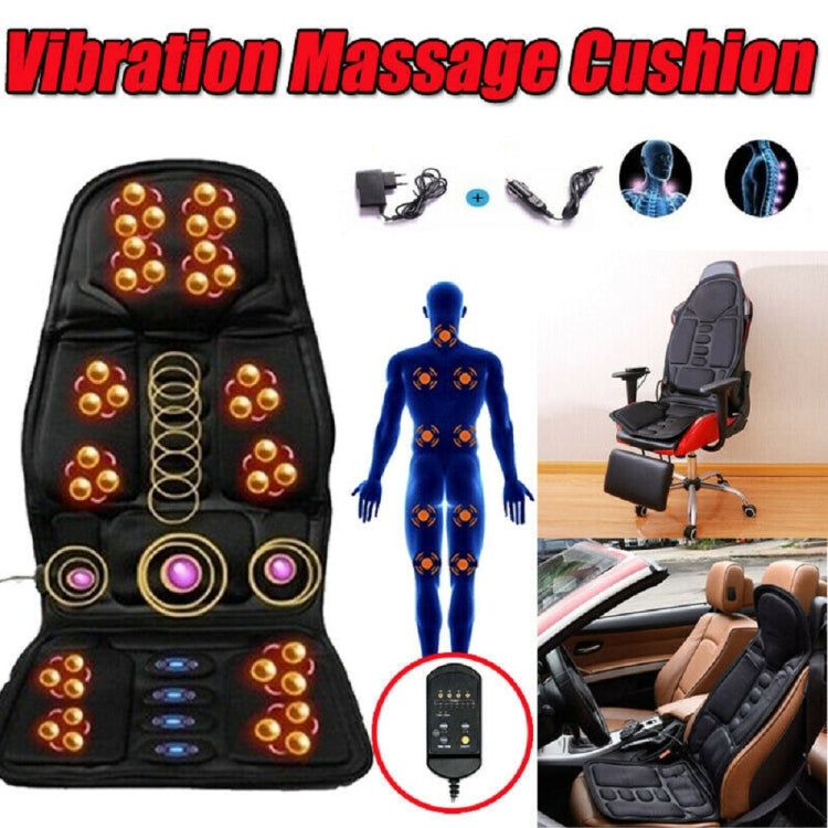 5 testine di massaggio 8 modalità Cuscino del sedile per massaggio cervicale multifunzionale per auto / famiglia, 5 Massage Heads AU Plug, 5 Massage Heads US Plug, 5 Massage Heads EU Plug, 5 Massage Heads UK Plug