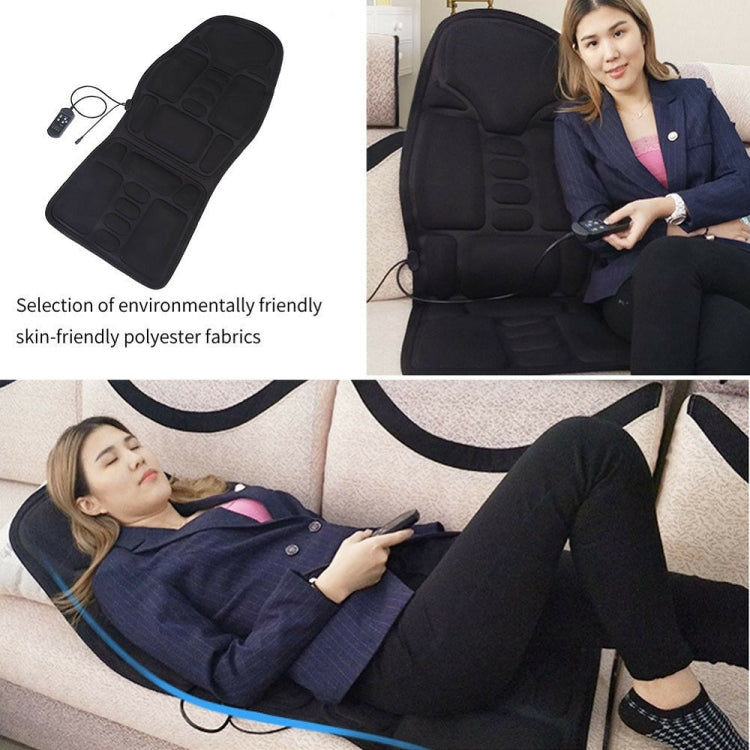 7 testine di massaggio 8 modalità auto / famiglia cuscino del sedile per massaggio cervicale multifunzionale per tutto il corpo, 7 Massage Heads AU Plug, 7 Massage Heads US Plug, 7 Massage Heads EU Plug, 7 Massage Heads UK Plug