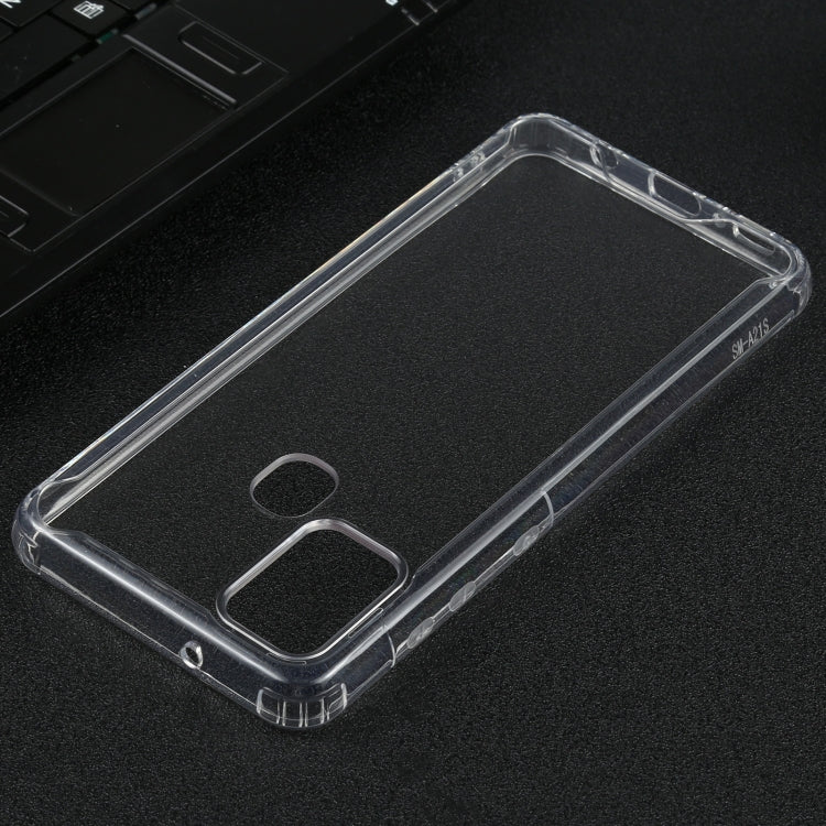 Custodia protettiva in TPU + PC trasparente antiurto a quattro angoli, For Samsung Galaxy A21s, For Samsung Galaxy A31, For Xiaomi Redmi 9A, For Xiaomi Redmi 9C, For Xiaomi Redmi K40 / K40 Pro, For Xiaomi Redmi Note 8T, For Xiaomi Redmi Note 9         ...