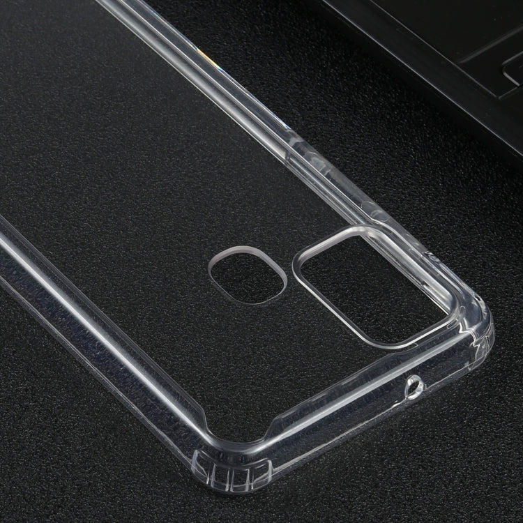Custodia protettiva in TPU + PC trasparente antiurto a quattro angoli, For Samsung Galaxy A21s, For Samsung Galaxy A31, For Xiaomi Redmi 9A, For Xiaomi Redmi 9C, For Xiaomi Redmi K40 / K40 Pro, For Xiaomi Redmi Note 8T, For Xiaomi Redmi Note 9         ...