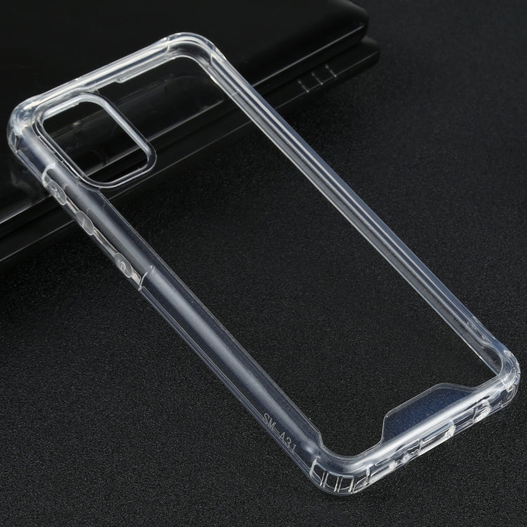 Custodia protettiva in TPU + PC trasparente antiurto a quattro angoli, For Samsung Galaxy A21s, For Samsung Galaxy A31, For Xiaomi Redmi 9A, For Xiaomi Redmi 9C, For Xiaomi Redmi K40 / K40 Pro, For Xiaomi Redmi Note 8T, For Xiaomi Redmi Note 9         ...