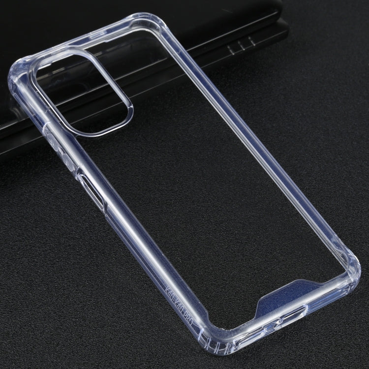 Custodia protettiva in TPU + PC trasparente antiurto a quattro angoli, For Samsung Galaxy A21s, For Samsung Galaxy A31, For Xiaomi Redmi 9A, For Xiaomi Redmi 9C, For Xiaomi Redmi K40 / K40 Pro, For Xiaomi Redmi Note 8T, For Xiaomi Redmi Note 9         ...