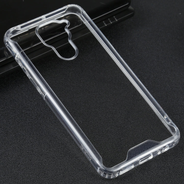 Custodia protettiva in TPU + PC trasparente antiurto a quattro angoli, For Samsung Galaxy A21s, For Samsung Galaxy A31, For Xiaomi Redmi 9A, For Xiaomi Redmi 9C, For Xiaomi Redmi K40 / K40 Pro, For Xiaomi Redmi Note 8T, For Xiaomi Redmi Note 9         ...