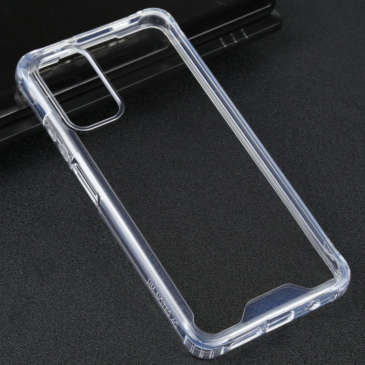 Custodia protettiva in TPU + PC trasparente antiurto a quattro angoli, For Samsung Galaxy A21s, For Samsung Galaxy A31, For Xiaomi Redmi 9A, For Xiaomi Redmi 9C, For Xiaomi Redmi K40 / K40 Pro, For Xiaomi Redmi Note 8T, For Xiaomi Redmi Note 9         ...