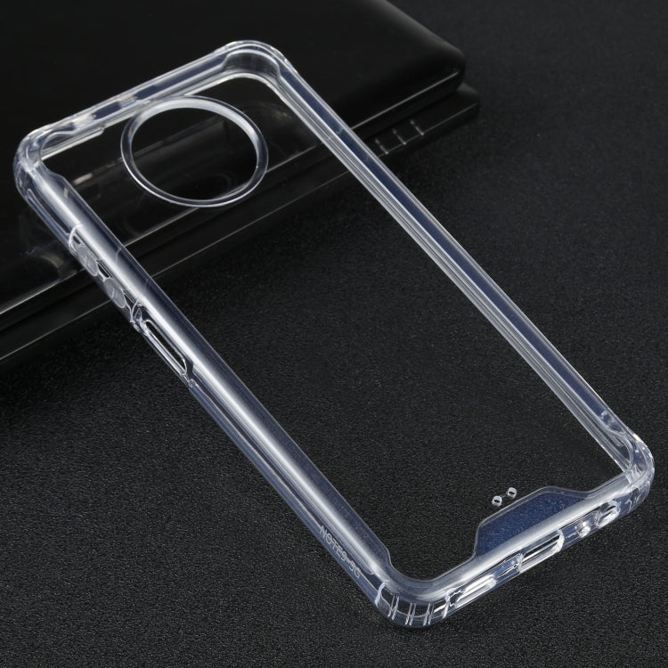 Custodia protettiva in TPU + PC trasparente antiurto a quattro angoli, For Samsung Galaxy A21s, For Samsung Galaxy A31, For Xiaomi Redmi 9A, For Xiaomi Redmi 9C, For Xiaomi Redmi K40 / K40 Pro, For Xiaomi Redmi Note 8T, For Xiaomi Redmi Note 9         ...