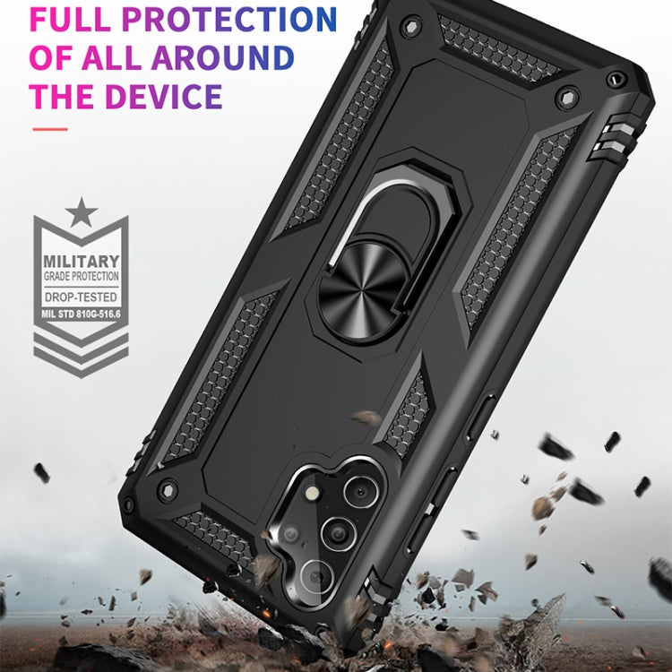 Custodia protettiva antiurto in TPU + PC con supporto girevole a 360 gradi, For Samsung Galaxy A32 4G