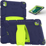 Custodia protettiva 3 strati in silicone e PC per iPad 9.7 e 10.2