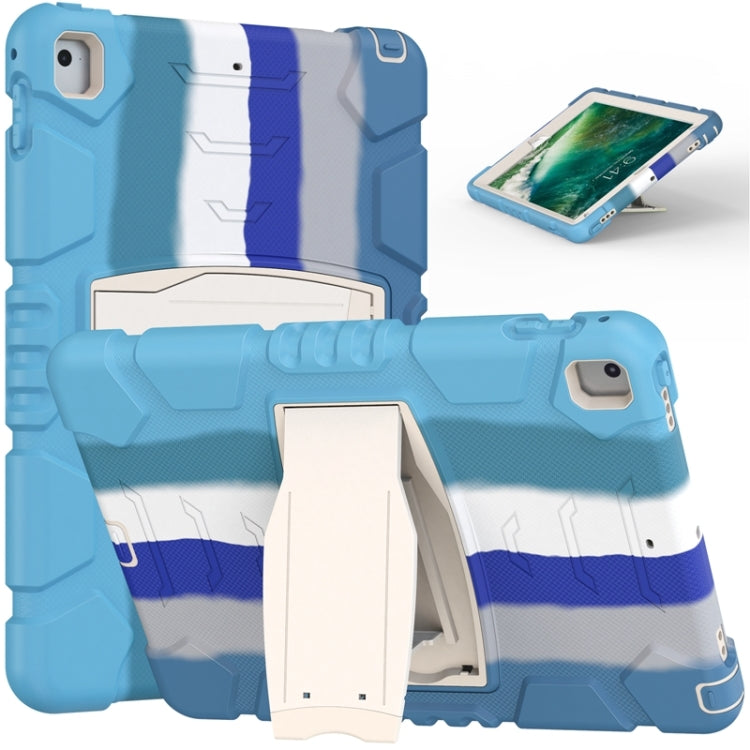 Custodia protettiva 3 strati in silicone e PC per iPad 9.7 e 10.2