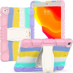 Custodia protettiva 3 strati in silicone e PC per iPad 9.7 e 10.2